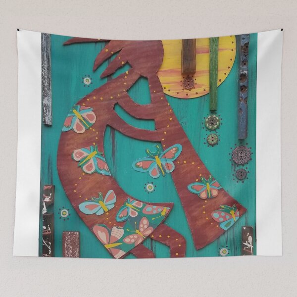 Item preview, Kokopelli Dance in the Moonlight by Harriette Knight designed and sold by harrietteknight.