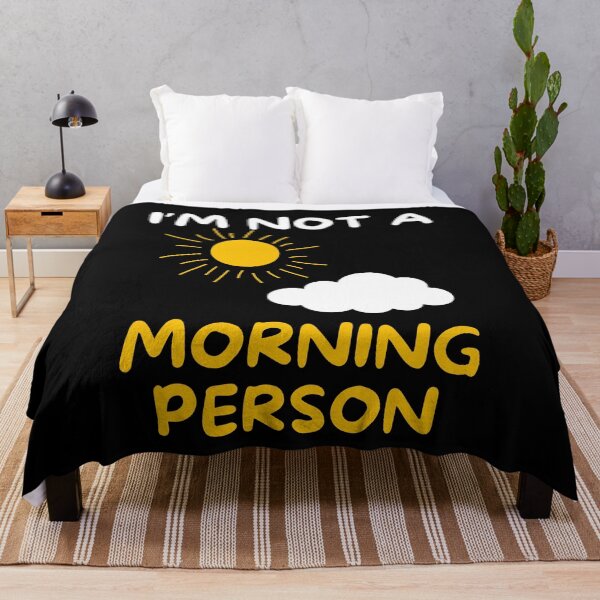 Item preview, I'm not a morning person designed and sold by Gilpro Designs.