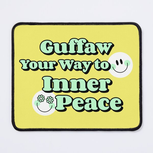 Item preview, Guffaw Your Way to Inner Peace - Laughing Yoga designed and sold by WrighTeeHut.