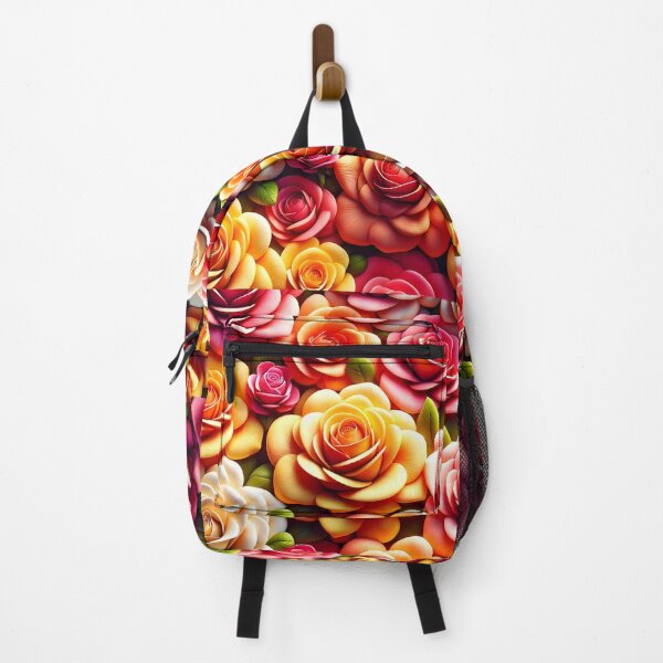Item preview, Summer Vibrance: Full-Bloom 3D Roses Tapestry designed and sold by KNAA.