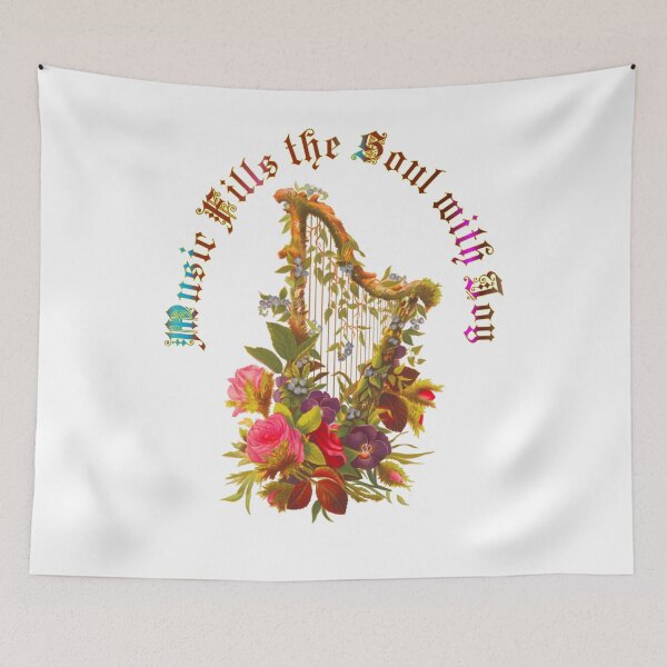 Item preview, Music fills the soul with joy designed and sold by Mahilis.