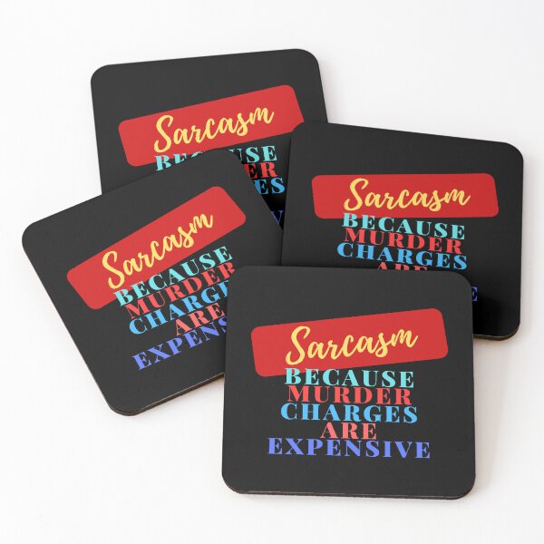 Item preview, Sarcasm because murder charges are expensive funny t-shirt designed and sold by THISisIT-eshop.