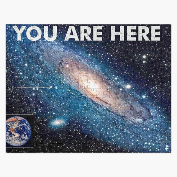 Item preview, Other Worlds & The Cosmos Challenging Colorful 1000 Piece Art Jigsaw Puzzle ~ Decorate Your Home With Wall Art, Metal Art, Wall Clock, Comforter, Throw Blanket, Throw Pillow designed and sold by MoreEZUSA-Here.