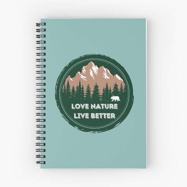 Item preview, Love Nature Live Better designed and sold by WildsideArtShop.