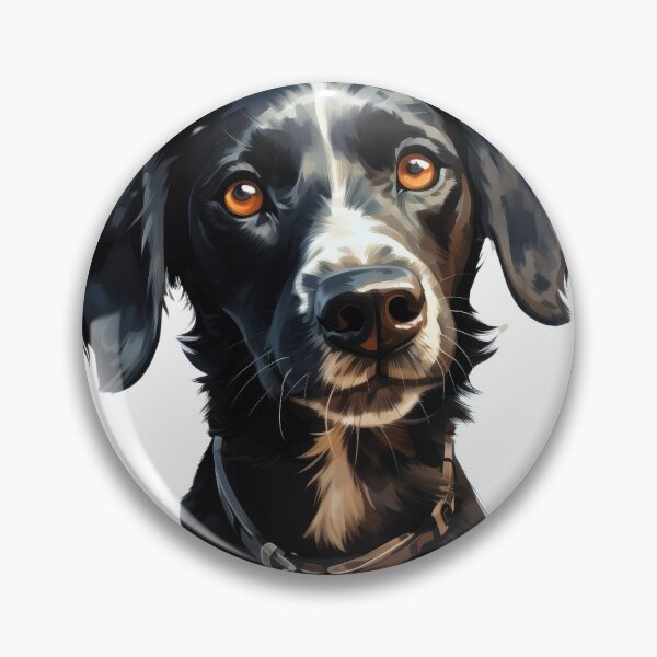Item preview, Cute black and white dog puppy designed and sold by anetazakova.