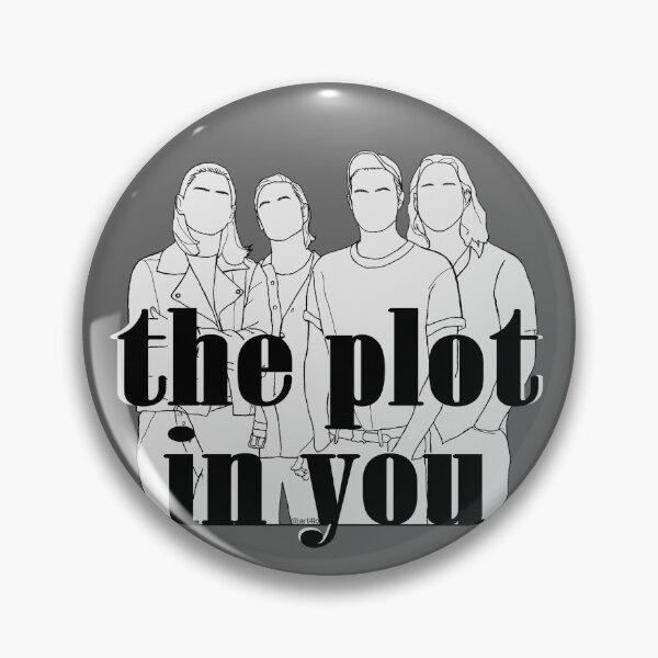 Item preview, The Plot In You Band Sticker Artwork designed and sold by art4lo.