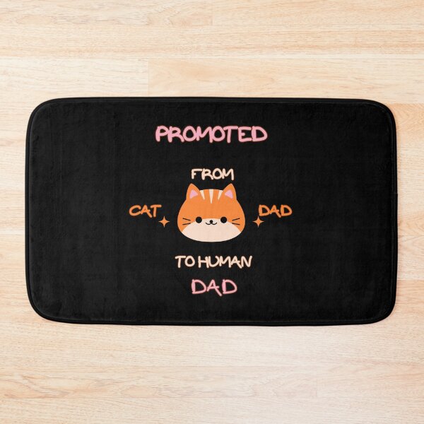 Item preview, Promoted From Cat Dad To Human Dad: The Proud Dad designed and sold by AI-volution.