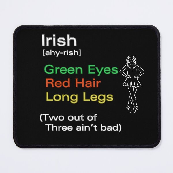 Item preview, Green Eyes, Red Hair, Long Legs designed and sold by MtValleyDesign.