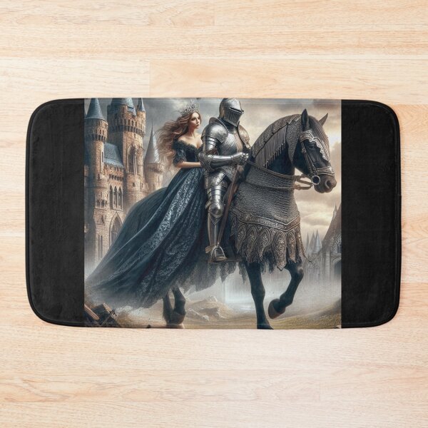 Item preview, Knight and the maiden on horse designed and sold by SeeingBeyond.