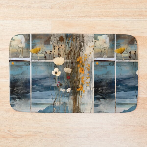 Item preview, Delicate Winter Composition with White and Yellow Flowers #2 designed and sold by Miriam-Feyga Bunimovich.