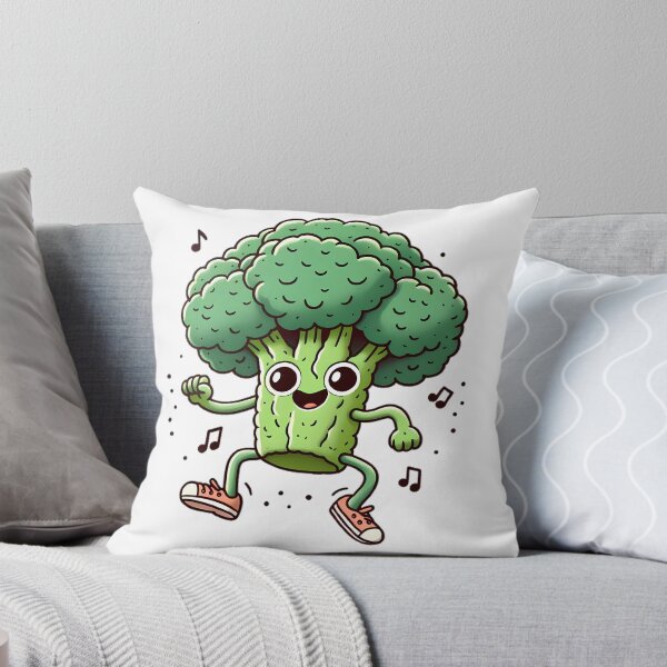 Item preview, Dancing Food: dancing broccoli designed and sold by CreativeSparkzz.