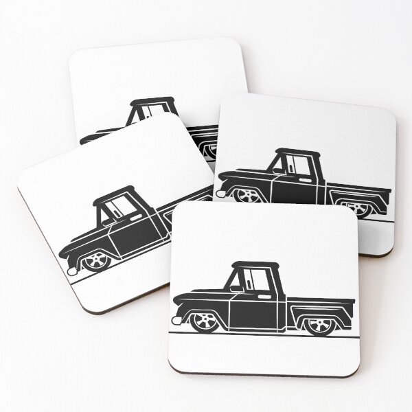 Aperçu de l'œuvre Camionnette noire vintage créée et vendue par Islanr.