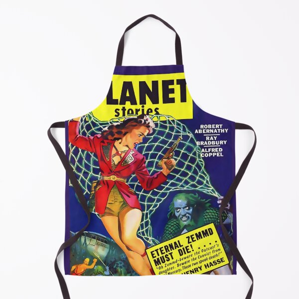Artikelvorschau, Planet Stories 1949 Vintage Pulp Sci-Fi Magazin Cover entworfen und verkauft von ArchimedesPrime.