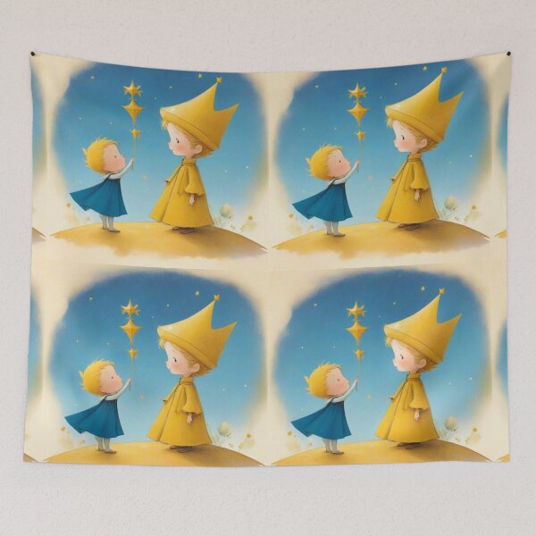 Item preview, LITTLE PRINCESS AND STARS designed and sold by TOGETHERINSIEME.