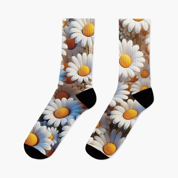 Item preview, Daisy Delight: Endless 3D Floral Pattern designed and sold by KNAA.