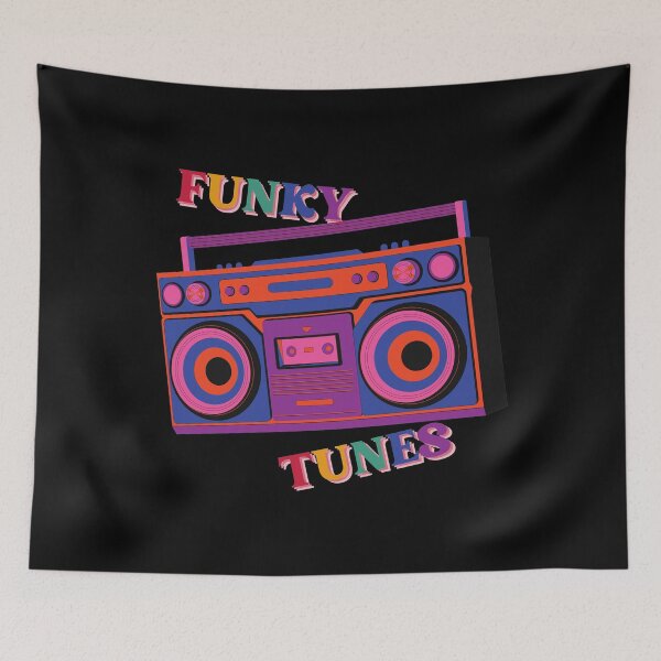 Item preview, Funky Tunes Boombox designed and sold by RiadMannan.
