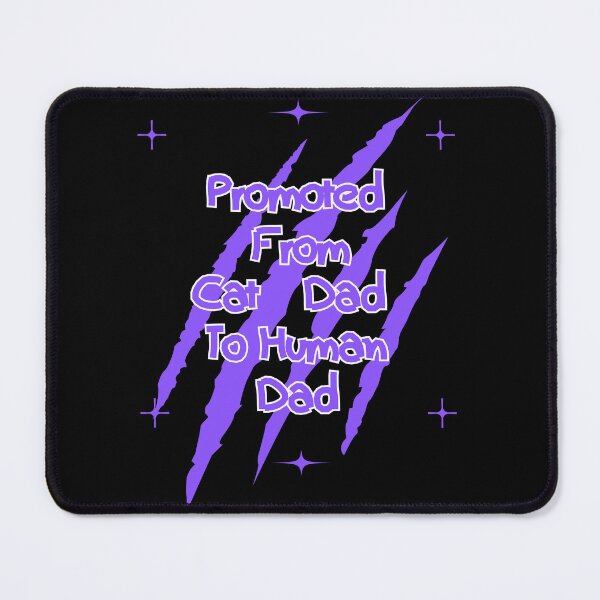 Item preview, Celebrating the Journey: Promoted From Cat Dad To Human Dad designed and sold by AI-volution.
