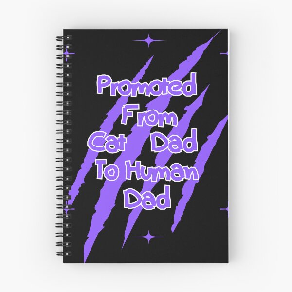 Item preview, Celebrating the Journey: Promoted From Cat Dad To Human Dad designed and sold by AI-volution.