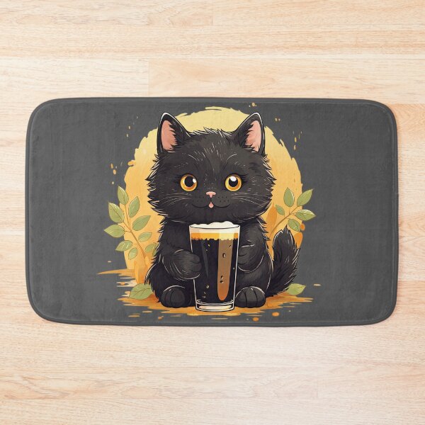 Artikelvorschau, Black Cat Stout entworfen und verkauft von OriginalBeerCat.