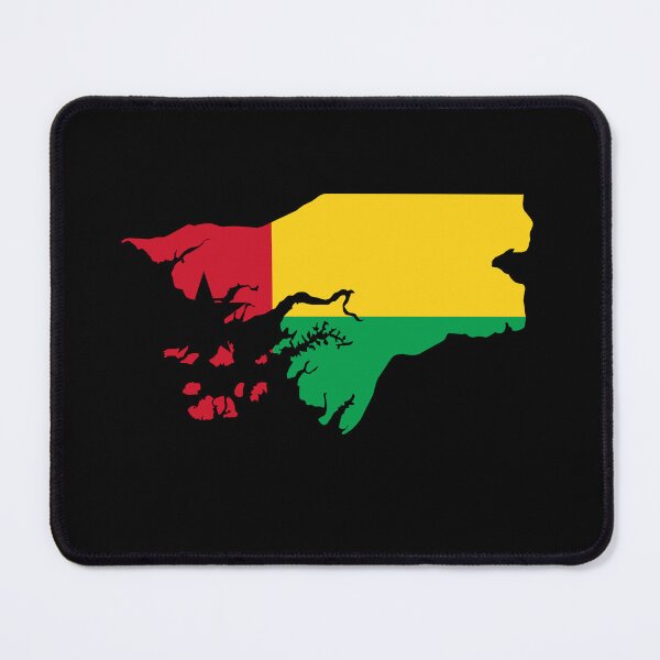 Item preview, Guinea-Bissau Map designed and sold by feether-store.