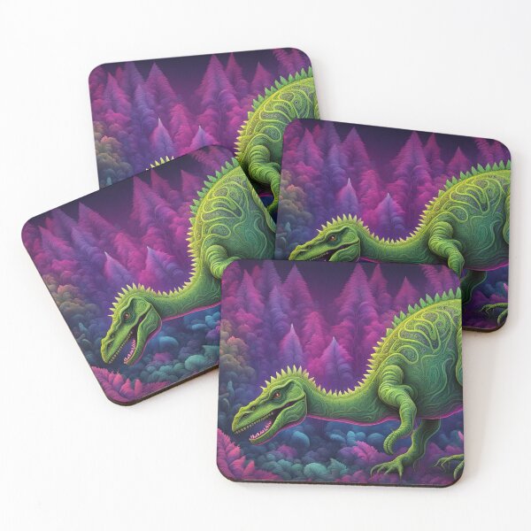Item preview, Dinosaur in the Enchanted Forest designed and sold by Bright-Moonrise.