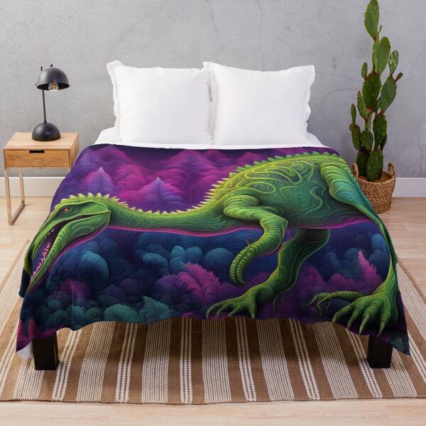 Item preview, Dinosaur in the Enchanted Forest designed and sold by Bright-Moonrise.