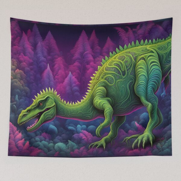 Item preview, Dinosaur in the Enchanted Forest designed and sold by Bright-Moonrise.