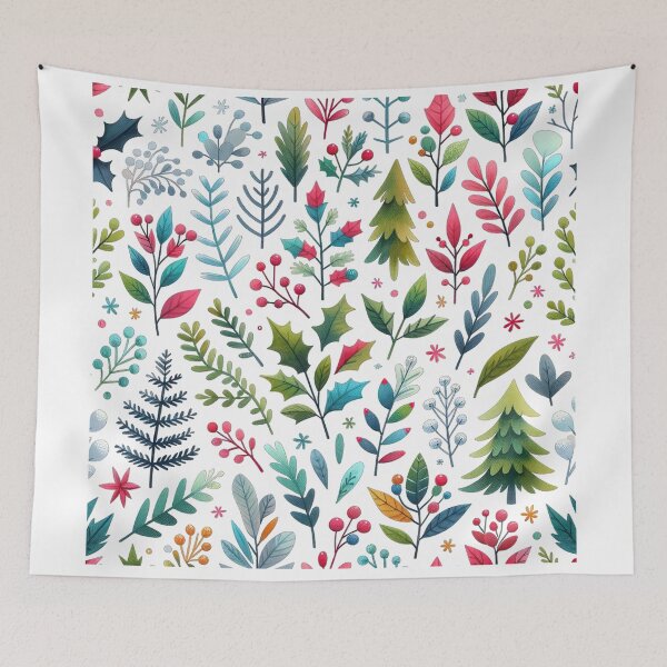 Item preview, Christmas Botanical Magic designed and sold by AinigrivDoll.