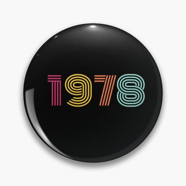 Item preview, 1978 Vintage: Classic Timeless Retro Charm Sticker designed and sold by SlickCity.