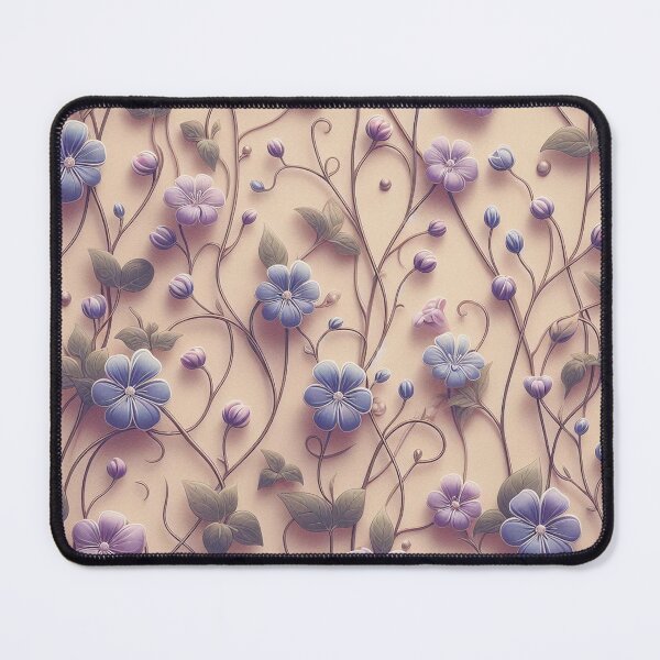 Item preview, A vine of tiny purple flowers. designed and sold by LindaV44.