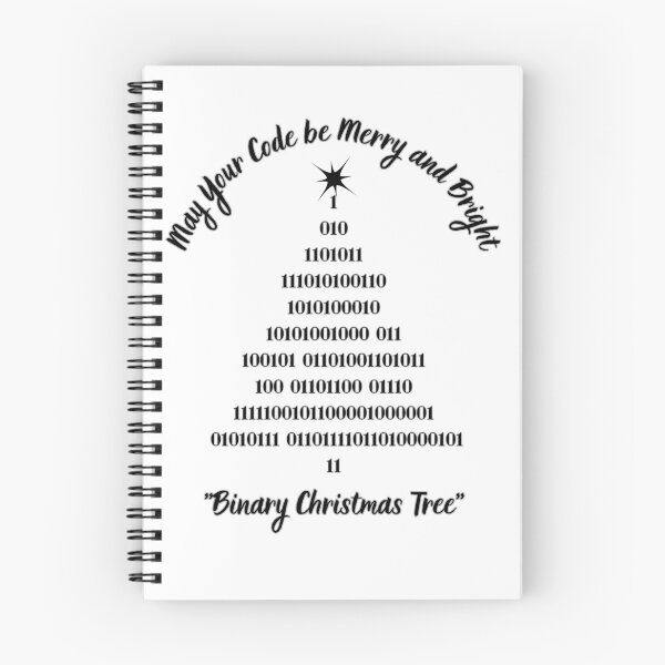 Item preview, Binary Christmas Tree designed and sold by PiotrRoguski.