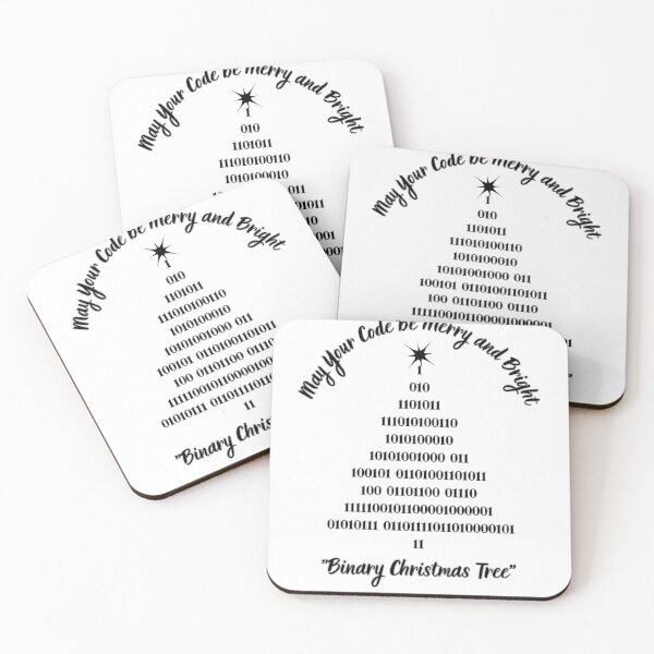 Item preview, Binary Christmas Tree designed and sold by PiotrRoguski.