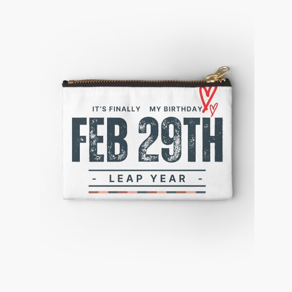 Item preview, It's Finally My Birthday Leap Year - Retro Vintage Born on February 29 designed and sold by Sofia Rose Design ⭐️⭐️⭐️⭐️⭐️.