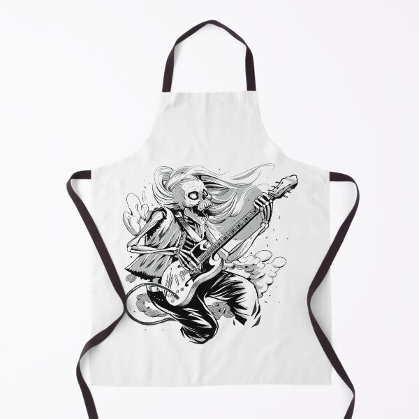 Item preview, Skeleton Playing Guitar Rock And Roll Graphic Band designed and sold by DrawHandArt.
