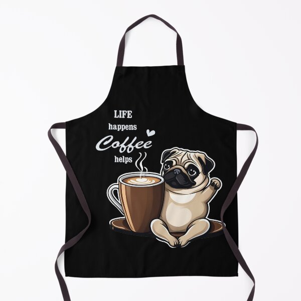 Item preview, Life happens Coffee helps - für Kaffeeliebhaber designed and sold by beDiceDesigns.