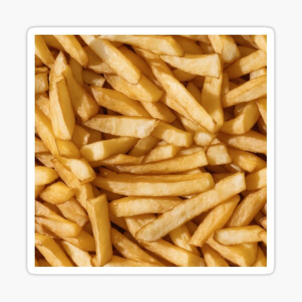 French Fries Day Sticker