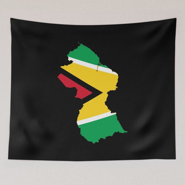 Item preview, Map of Guyana designed and sold by feether-store.