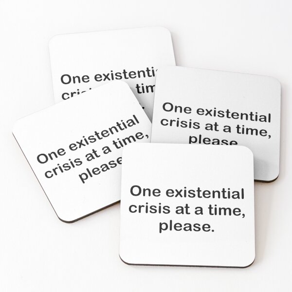 Item preview, Existential crisis (transparent) designed and sold by supraliminal.