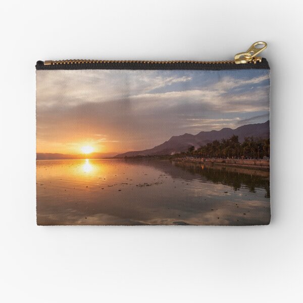 Ajijic Sunset Zipper Pouch