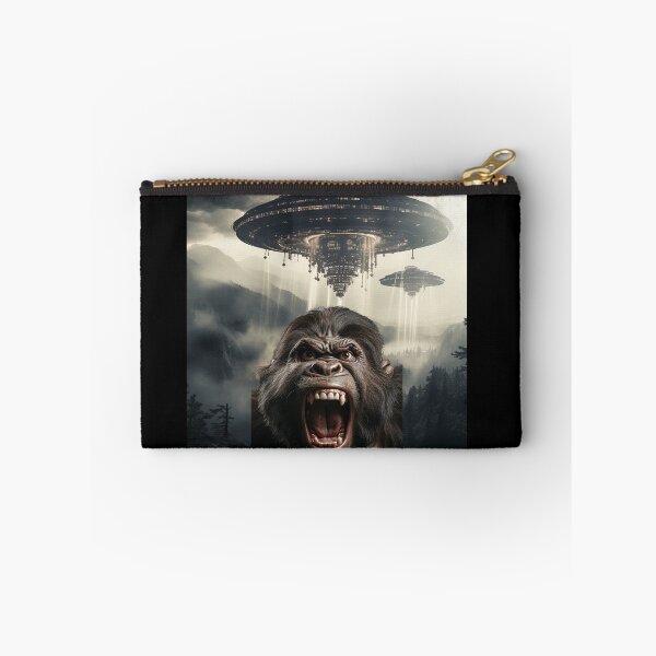 Item preview, Gorilla Selfie with UFOs designed and sold by Master-Print.
