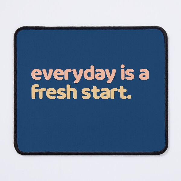Item preview, Everyday Is A Fresh Start designed and sold by minimaldshop.
