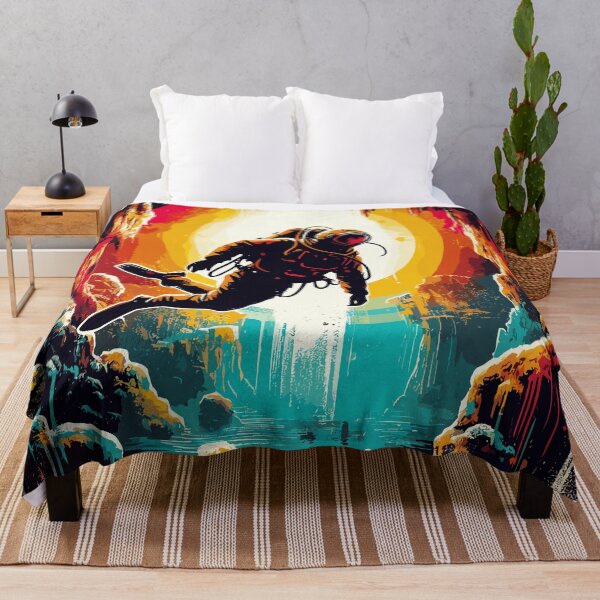 Item preview, Retro Vintage Cave Diving  designed and sold by TomFrontierArt.