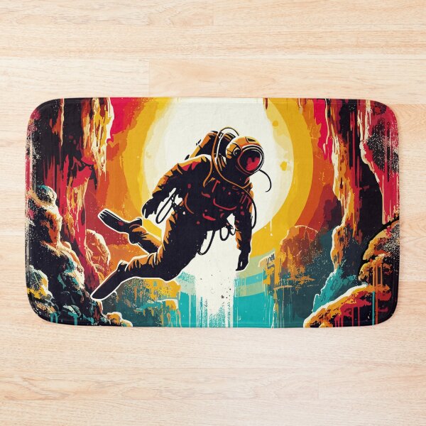 Item preview, Retro Vintage Cave Diving  designed and sold by TomFrontierArt.
