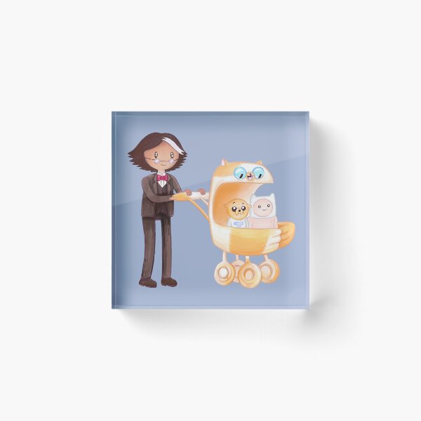 Item preview, Baby world: Simon, Cake, Finn and Jake -  Adventure Time / Fionna and Cake fan art designed and sold by Lavinia Knight.
