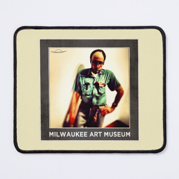 Item preview, MAM Janitor • Milwaukee Art Museum • Duane Hanson designed and sold by MKE Rhine Maiden  •  Grumble Services, LLC..