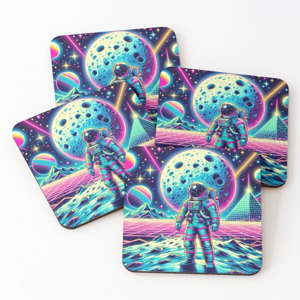 Item preview, Synthwave Astronaut designed and sold by Zestpond.