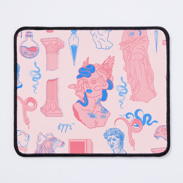 Item preview, medusa ancient greece aesthetic pink designed and sold by Gossip Rag.