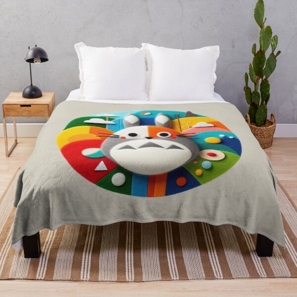 Item preview, Colorful Japanese Character Felt Art designed and sold by GALUMARKET.