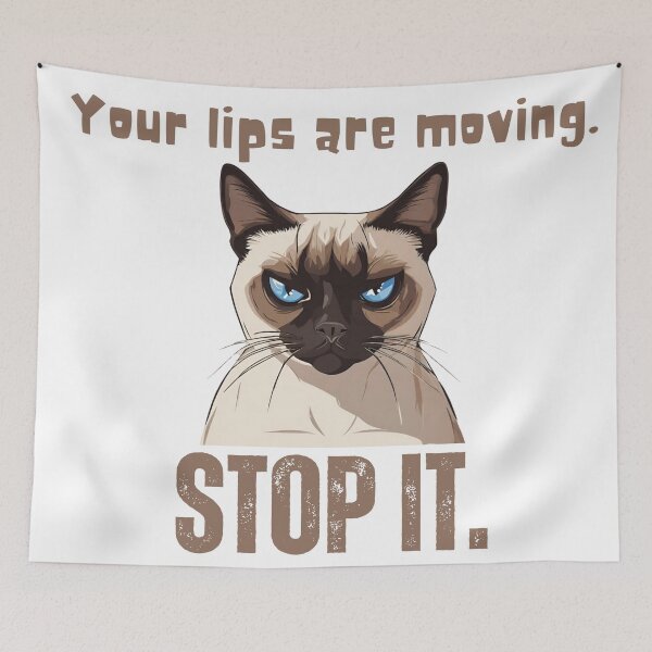 Item preview, Your Lips Are Moving. Stop It. designed and sold by LittleGoblinPrs.