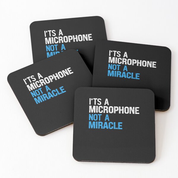Item preview, It's A Microphone Not A Miracle Funny Singing designed and sold by SharpThreadZ.